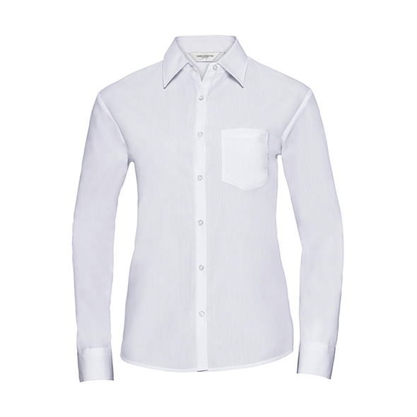 Russell Europe | LS poplin skjorte dame